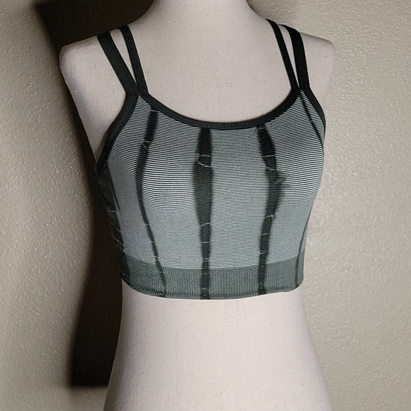 Cascade Sport Green Tie Dye Sprots Bra - Picture 1 of 7